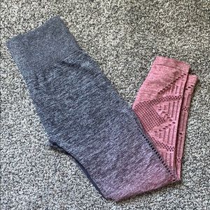 Victoria’s Secret Pink ombré leggings